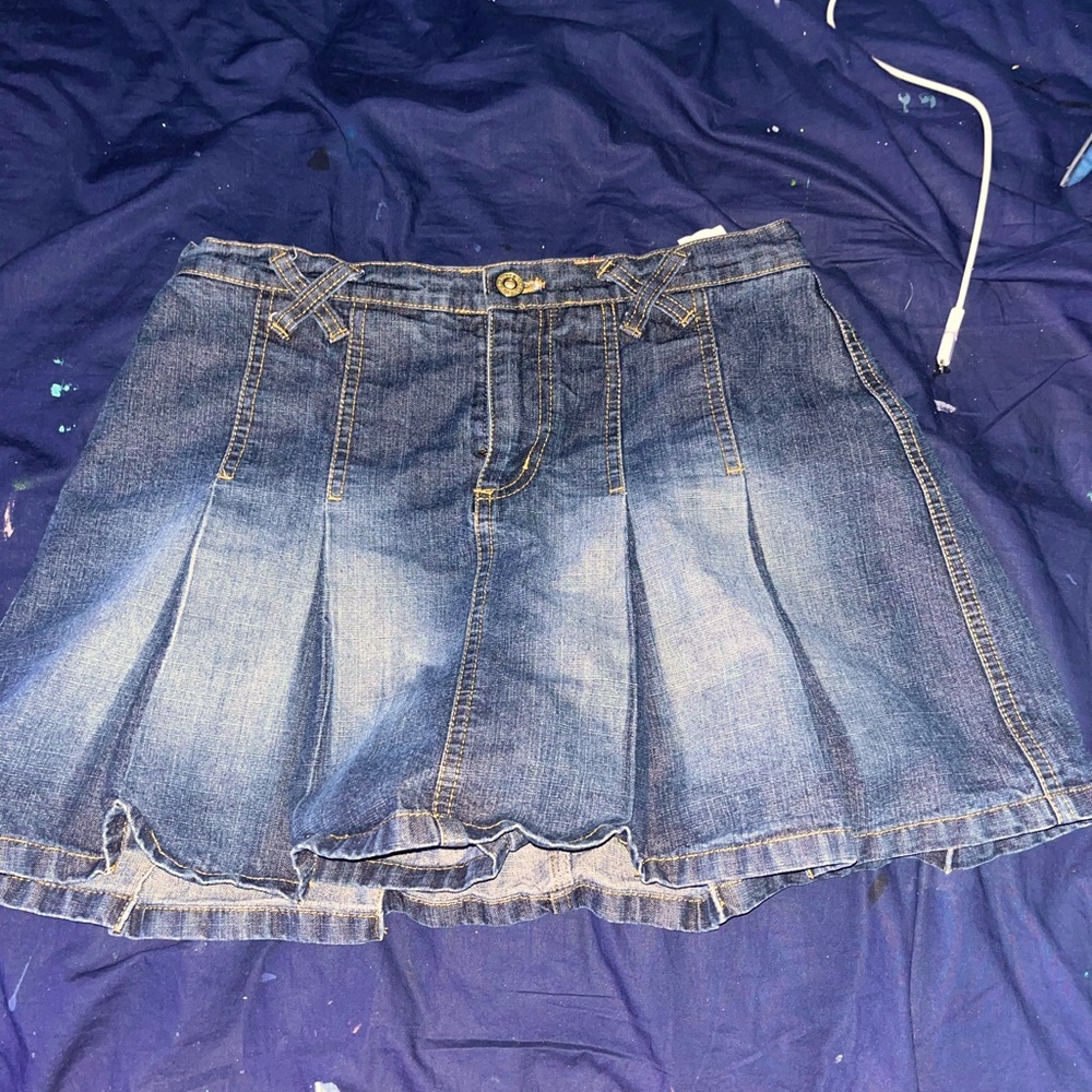 Jean Mini Skirt